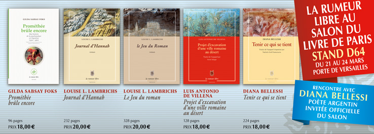 Nouveautés Salon du Livre de Paris - printemps 2014