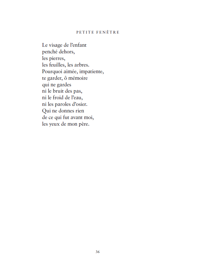 Petite fenetre